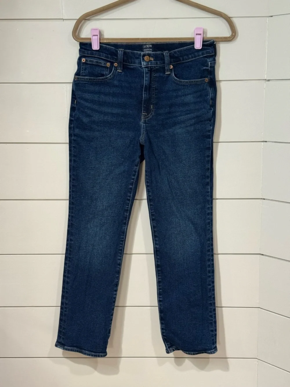 J Crew essential straight jean in all-day stretch size 28 - Picture 4 of 9